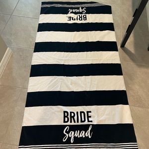 Bride Squad Towel